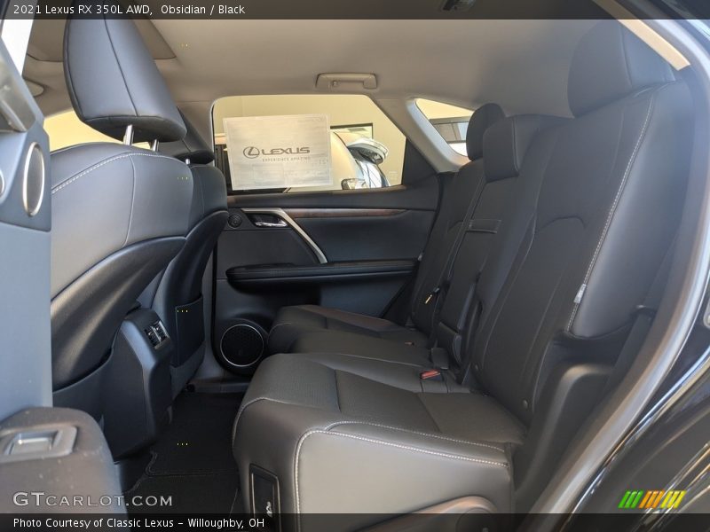 Obsidian / Black 2021 Lexus RX 350L AWD