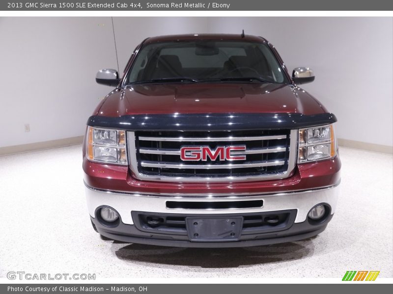 Sonoma Red Metallic / Ebony 2013 GMC Sierra 1500 SLE Extended Cab 4x4