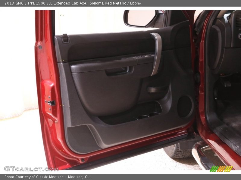 Sonoma Red Metallic / Ebony 2013 GMC Sierra 1500 SLE Extended Cab 4x4