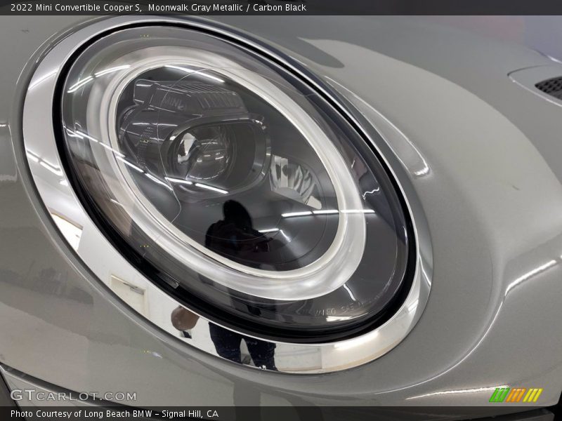 Moonwalk Gray Metallic / Carbon Black 2022 Mini Convertible Cooper S