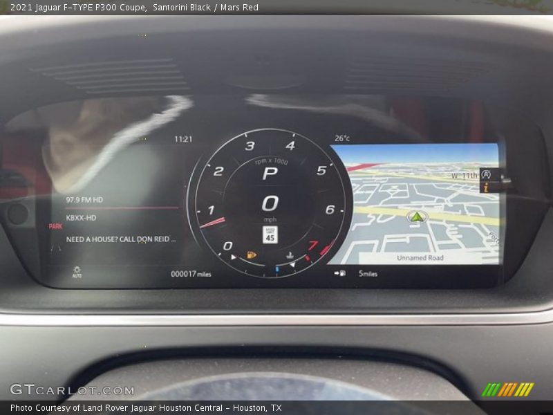  2021 F-TYPE P300 Coupe P300 Coupe Gauges