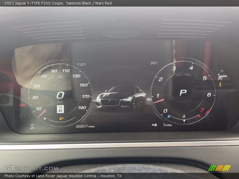  2021 F-TYPE P300 Coupe P300 Coupe Gauges
