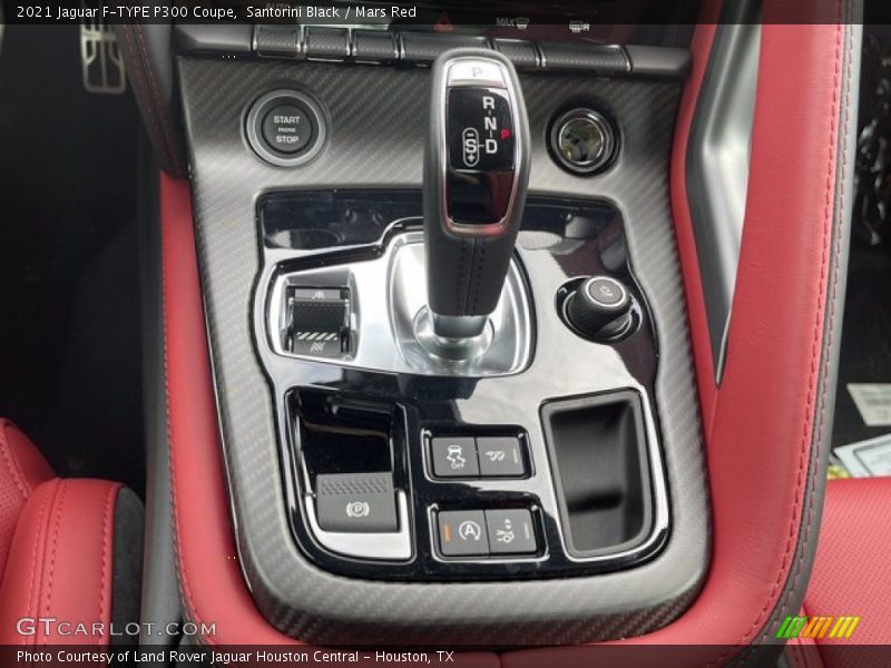 Controls of 2021 F-TYPE P300 Coupe