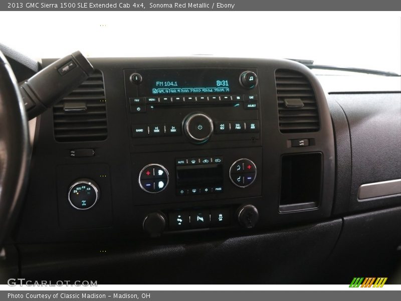 Sonoma Red Metallic / Ebony 2013 GMC Sierra 1500 SLE Extended Cab 4x4