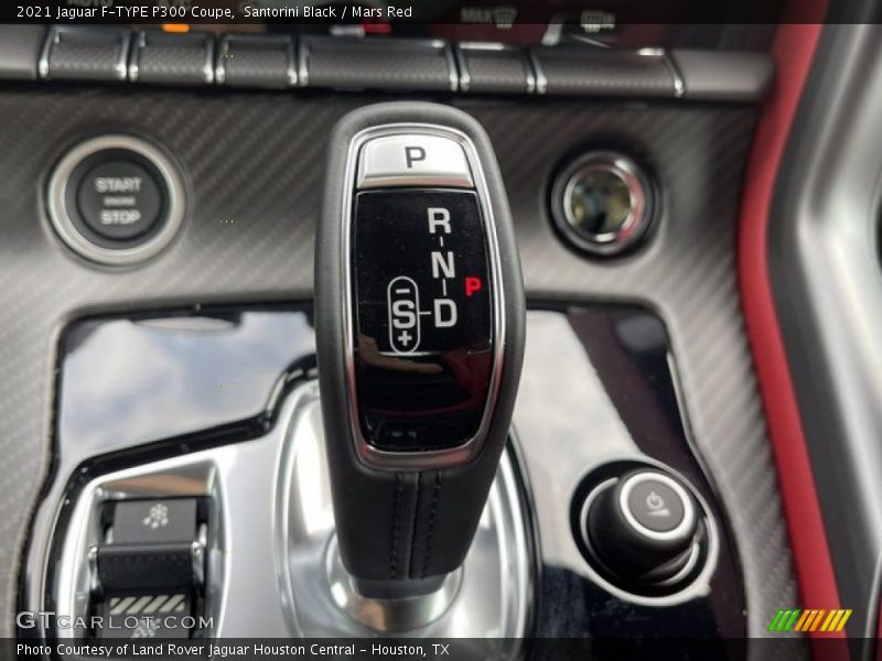  2021 F-TYPE P300 Coupe 8 Speed Automatic Shifter