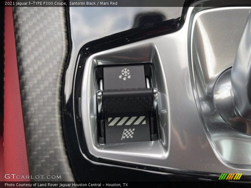 Controls of 2021 F-TYPE P300 Coupe