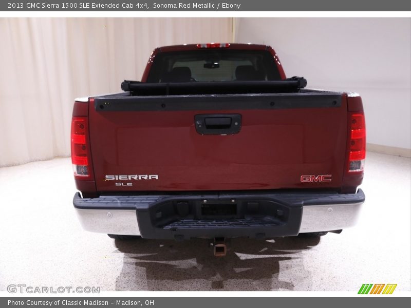 Sonoma Red Metallic / Ebony 2013 GMC Sierra 1500 SLE Extended Cab 4x4