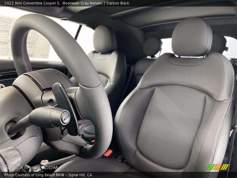 Front Seat of 2022 Convertible Cooper S