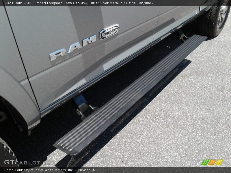Billet Silver Metallic / Cattle Tan/Black 2021 Ram 2500 Limited Longhorn Crew Cab 4x4