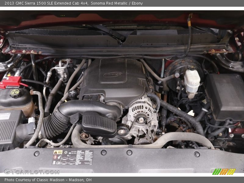 Sonoma Red Metallic / Ebony 2013 GMC Sierra 1500 SLE Extended Cab 4x4