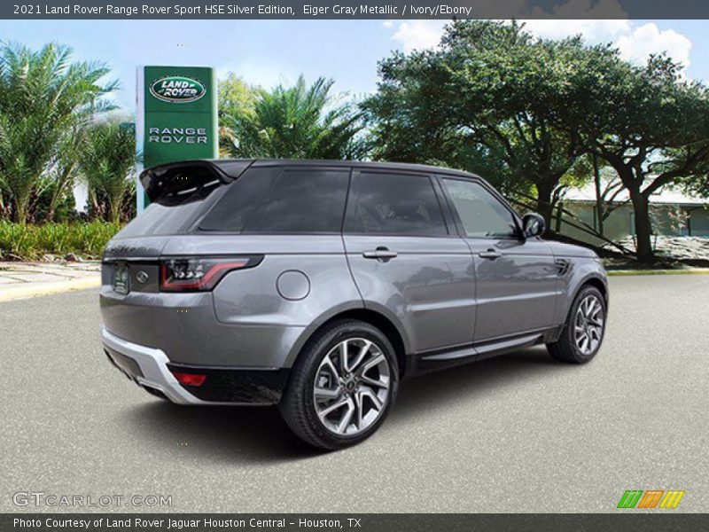 Eiger Gray Metallic / Ivory/Ebony 2021 Land Rover Range Rover Sport HSE Silver Edition