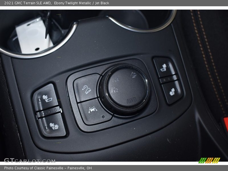 Ebony Twilight Metallic / Jet Black 2021 GMC Terrain SLE AWD
