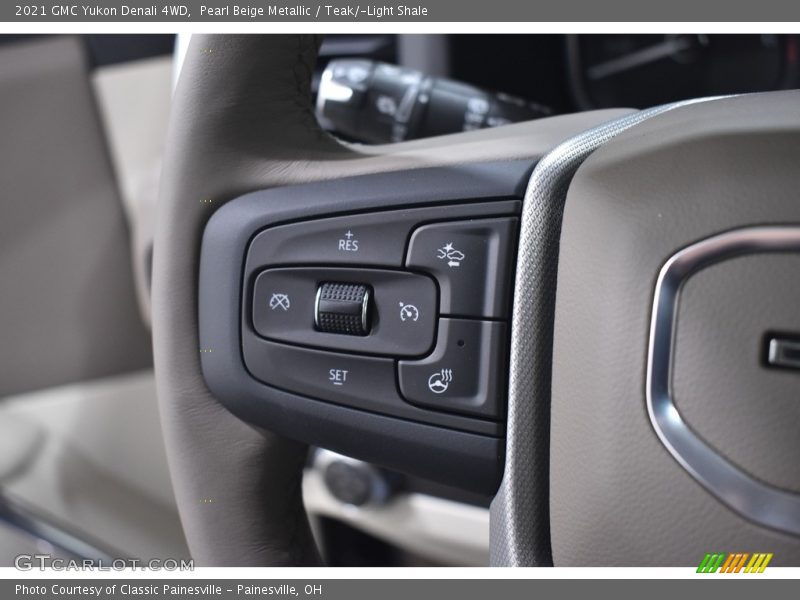 Pearl Beige Metallic / Teak/­Light Shale 2021 GMC Yukon Denali 4WD