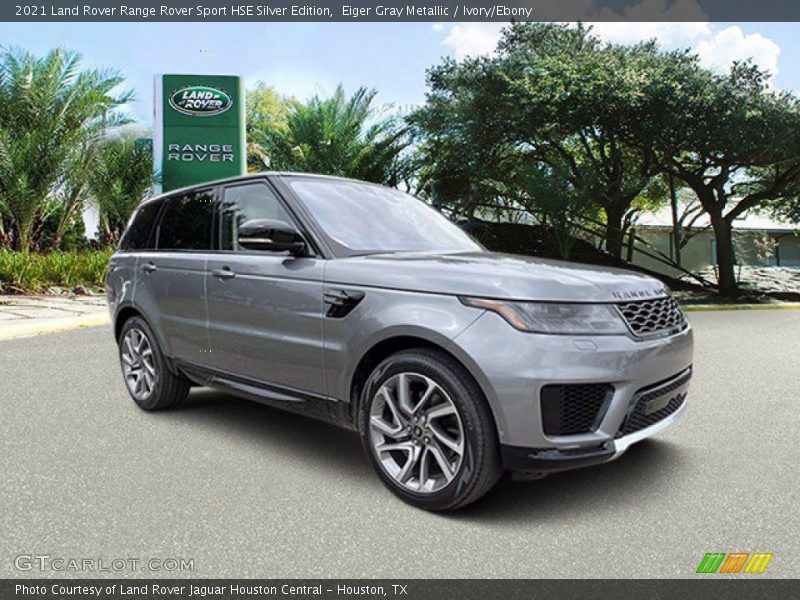 Eiger Gray Metallic / Ivory/Ebony 2021 Land Rover Range Rover Sport HSE Silver Edition