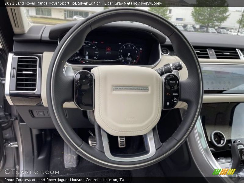 Eiger Gray Metallic / Ivory/Ebony 2021 Land Rover Range Rover Sport HSE Silver Edition