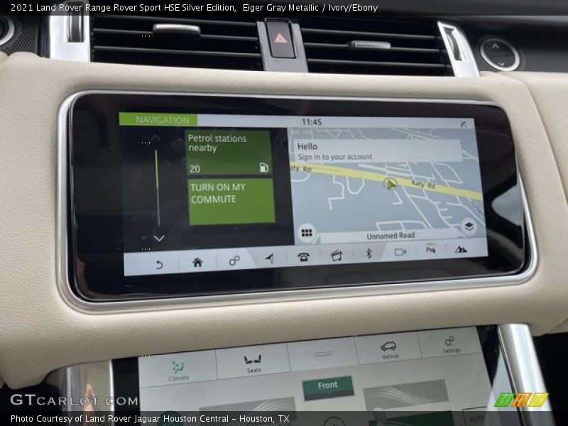 Eiger Gray Metallic / Ivory/Ebony 2021 Land Rover Range Rover Sport HSE Silver Edition