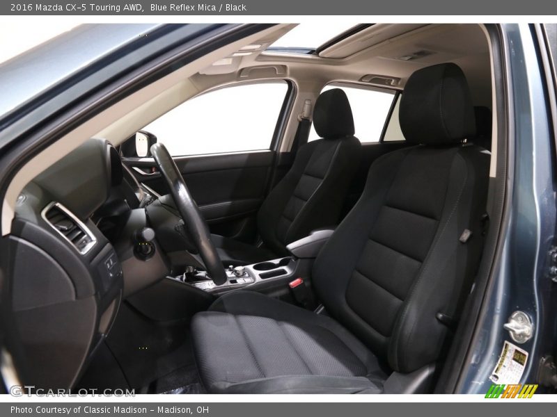 Blue Reflex Mica / Black 2016 Mazda CX-5 Touring AWD