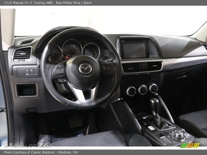 Blue Reflex Mica / Black 2016 Mazda CX-5 Touring AWD