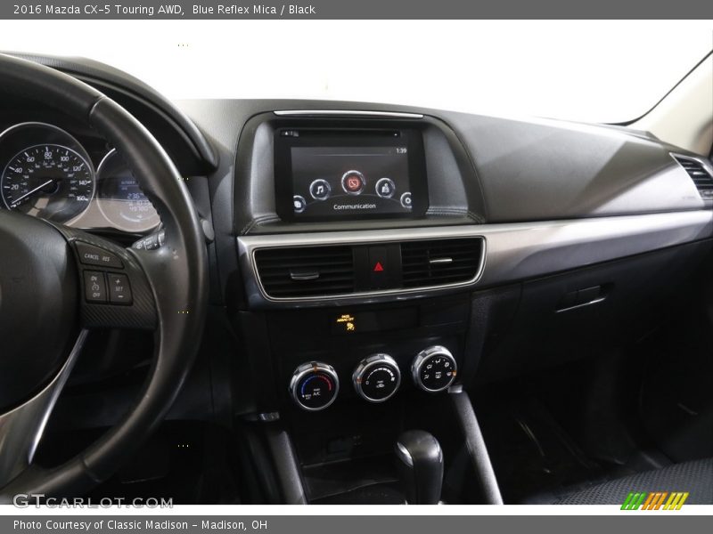 Blue Reflex Mica / Black 2016 Mazda CX-5 Touring AWD