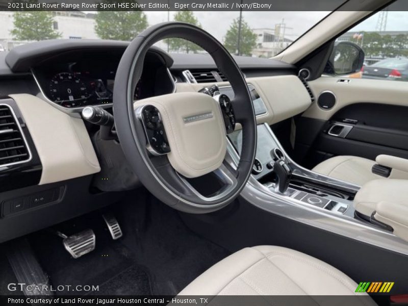 Eiger Gray Metallic / Ivory/Ebony 2021 Land Rover Range Rover Sport HSE Silver Edition