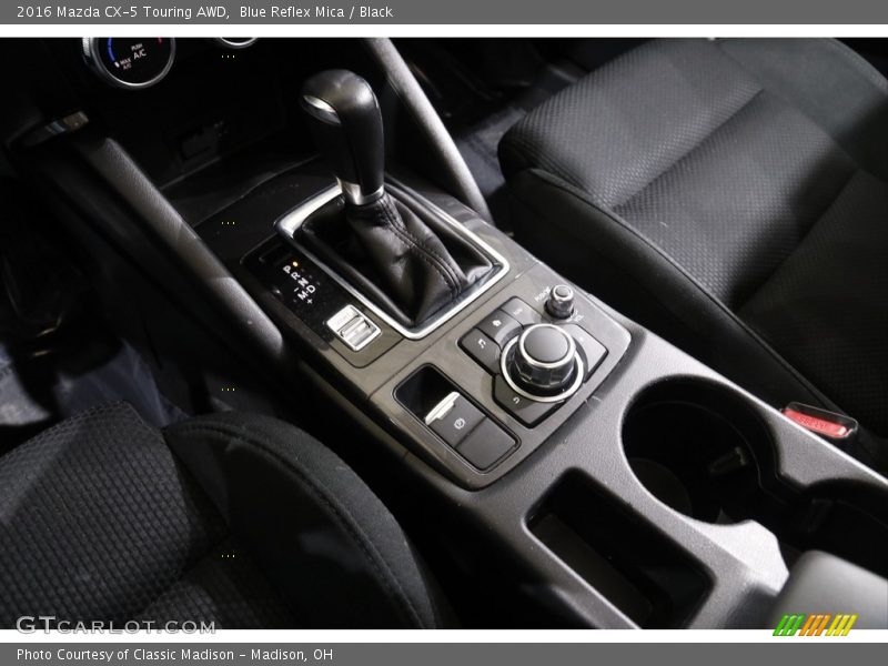 Blue Reflex Mica / Black 2016 Mazda CX-5 Touring AWD