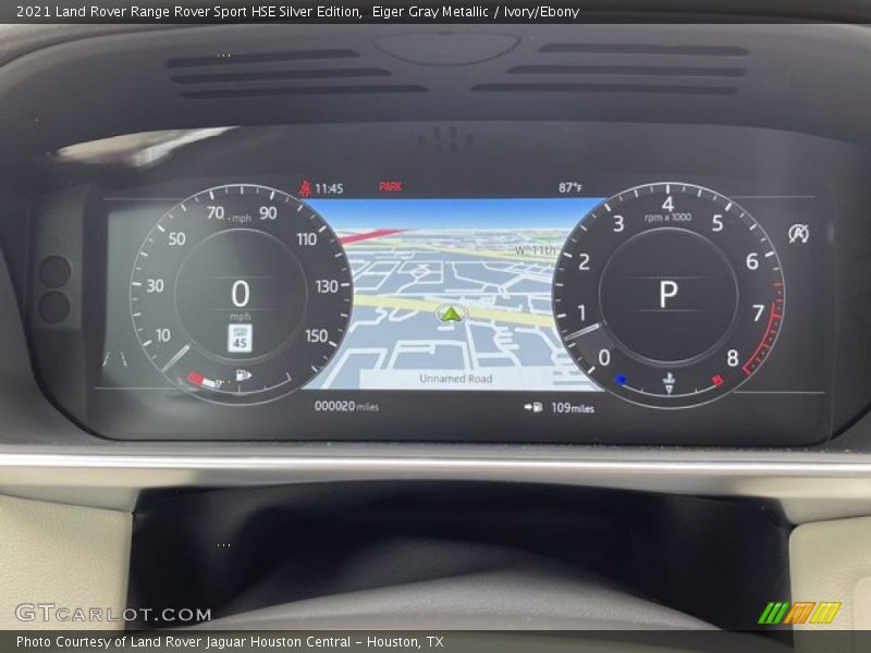 Eiger Gray Metallic / Ivory/Ebony 2021 Land Rover Range Rover Sport HSE Silver Edition