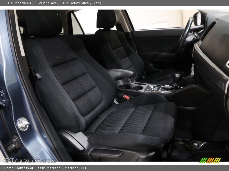 Blue Reflex Mica / Black 2016 Mazda CX-5 Touring AWD