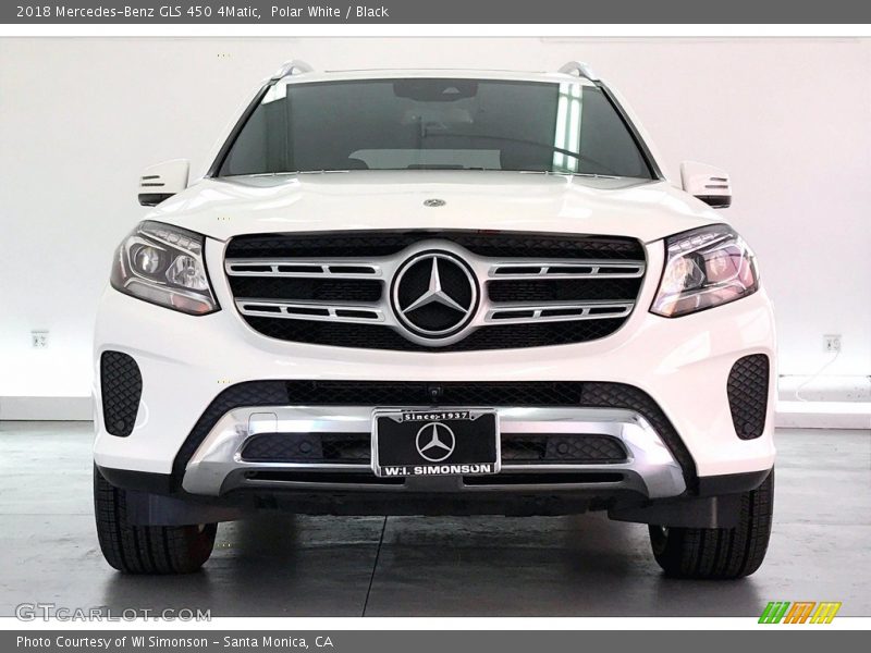 Polar White / Black 2018 Mercedes-Benz GLS 450 4Matic