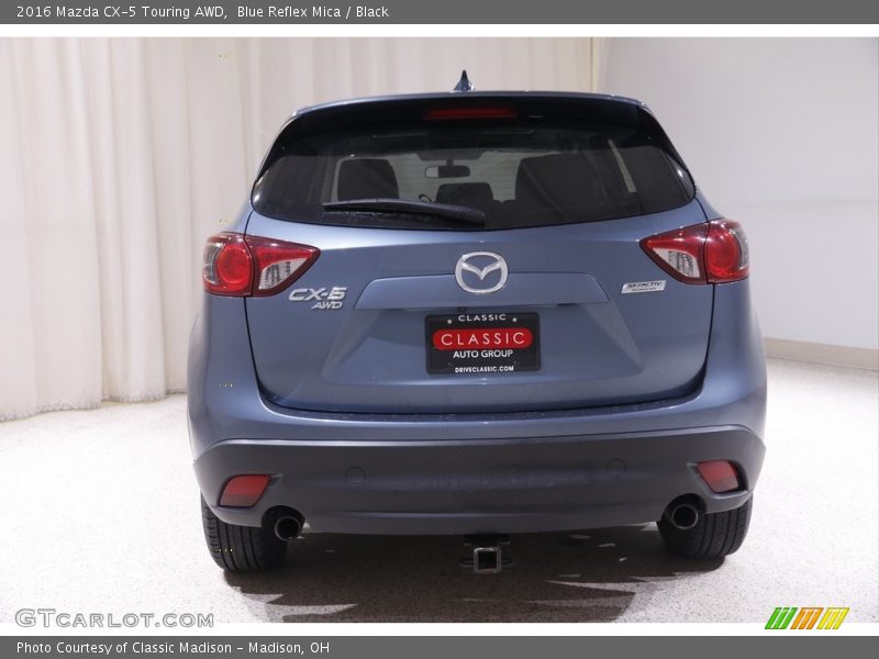 Blue Reflex Mica / Black 2016 Mazda CX-5 Touring AWD