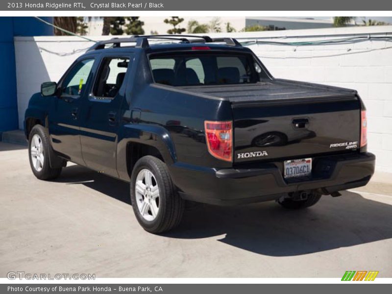 Crystal Black Pearl / Black 2013 Honda Ridgeline RTL