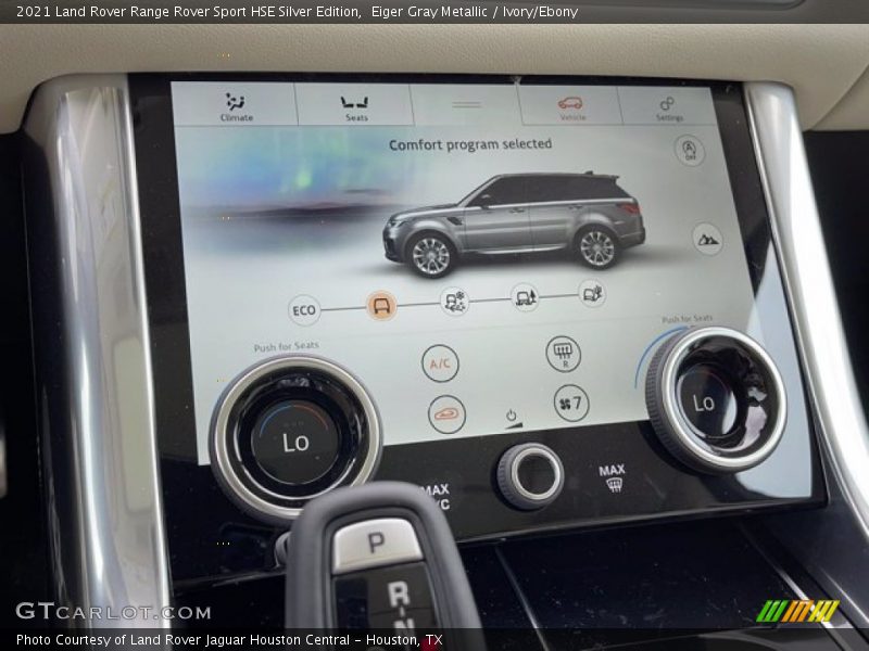 Eiger Gray Metallic / Ivory/Ebony 2021 Land Rover Range Rover Sport HSE Silver Edition