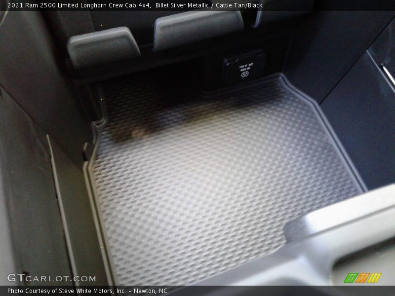 Billet Silver Metallic / Cattle Tan/Black 2021 Ram 2500 Limited Longhorn Crew Cab 4x4