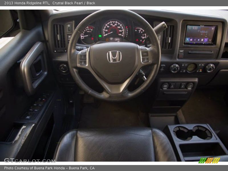 Crystal Black Pearl / Black 2013 Honda Ridgeline RTL