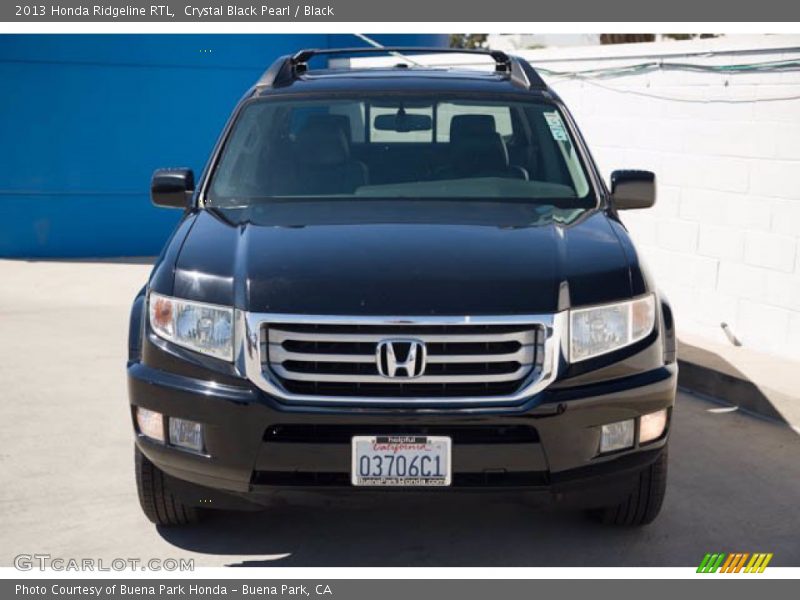 Crystal Black Pearl / Black 2013 Honda Ridgeline RTL