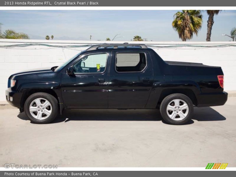 Crystal Black Pearl / Black 2013 Honda Ridgeline RTL