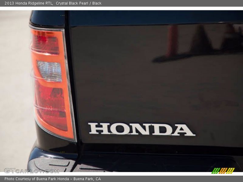 Crystal Black Pearl / Black 2013 Honda Ridgeline RTL