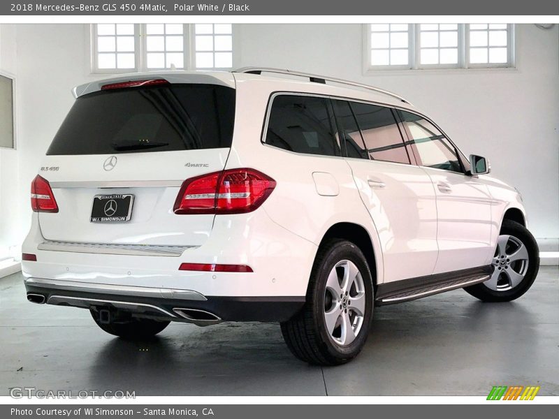 Polar White / Black 2018 Mercedes-Benz GLS 450 4Matic