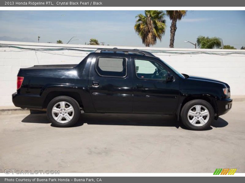 Crystal Black Pearl / Black 2013 Honda Ridgeline RTL
