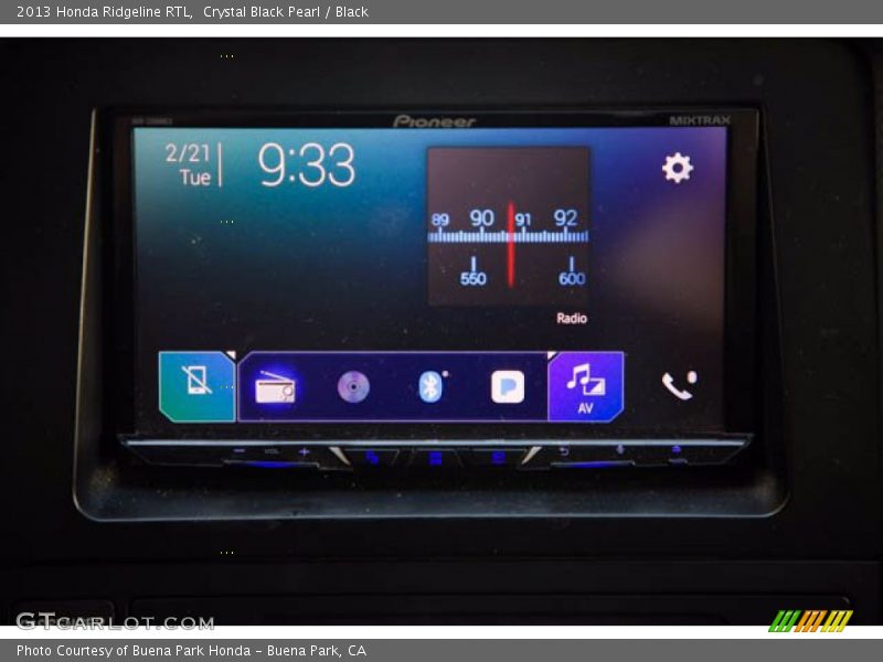 Crystal Black Pearl / Black 2013 Honda Ridgeline RTL