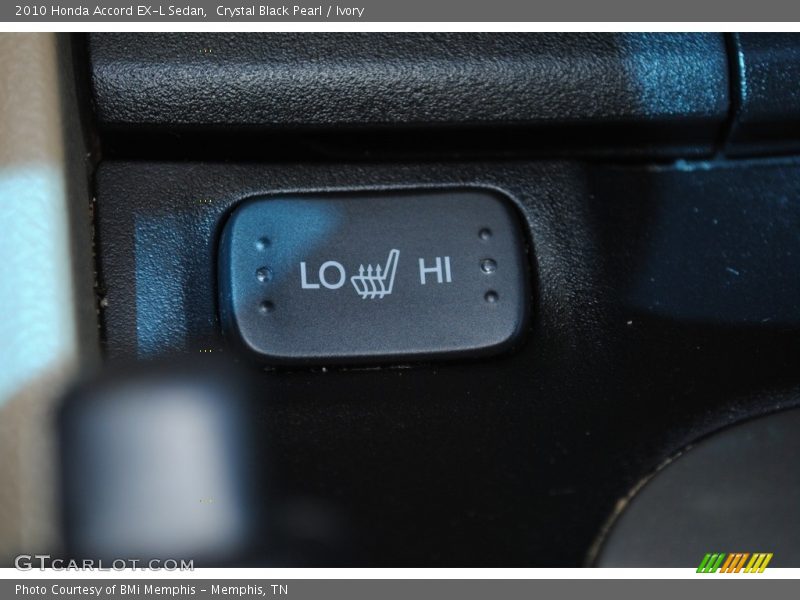 Crystal Black Pearl / Ivory 2010 Honda Accord EX-L Sedan