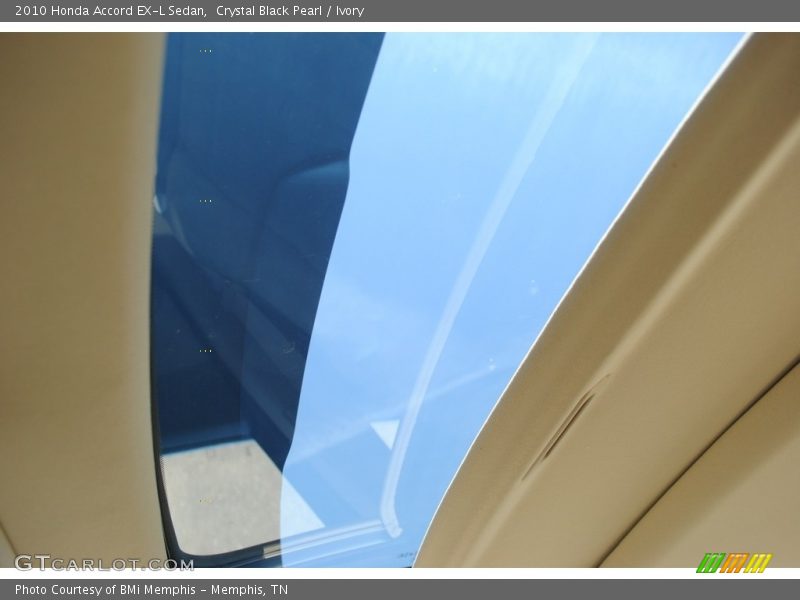 Crystal Black Pearl / Ivory 2010 Honda Accord EX-L Sedan