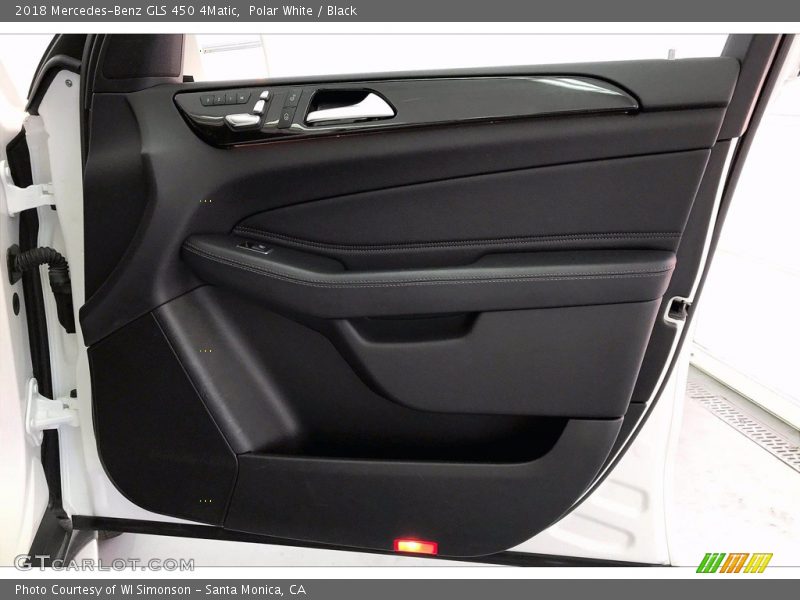 Polar White / Black 2018 Mercedes-Benz GLS 450 4Matic