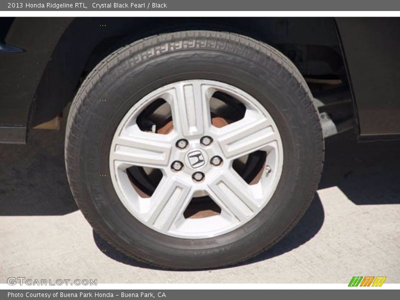 Crystal Black Pearl / Black 2013 Honda Ridgeline RTL
