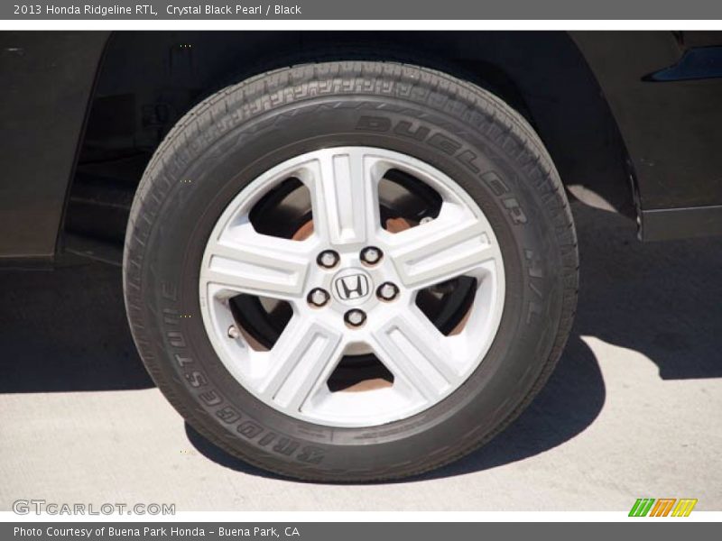 Crystal Black Pearl / Black 2013 Honda Ridgeline RTL