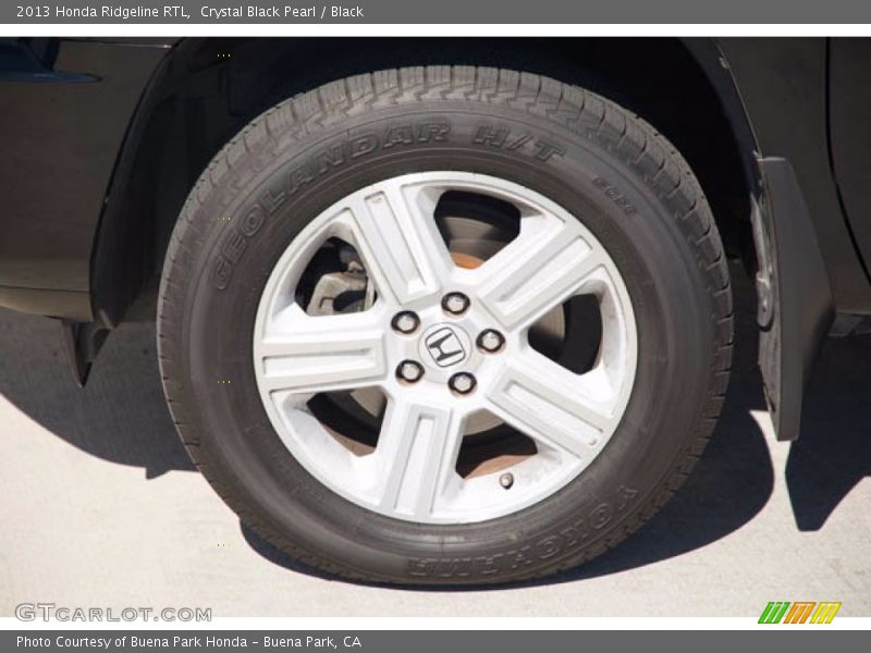 Crystal Black Pearl / Black 2013 Honda Ridgeline RTL