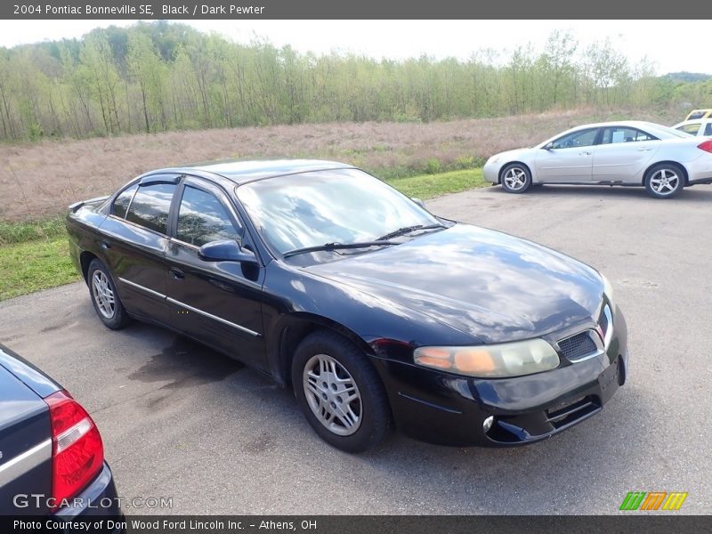 Black / Dark Pewter 2004 Pontiac Bonneville SE
