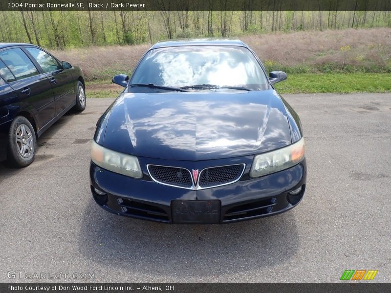 Black / Dark Pewter 2004 Pontiac Bonneville SE