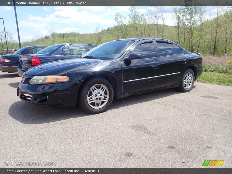 Black / Dark Pewter 2004 Pontiac Bonneville SE