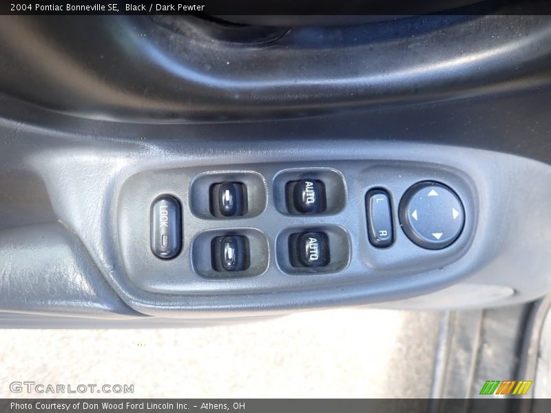 Black / Dark Pewter 2004 Pontiac Bonneville SE