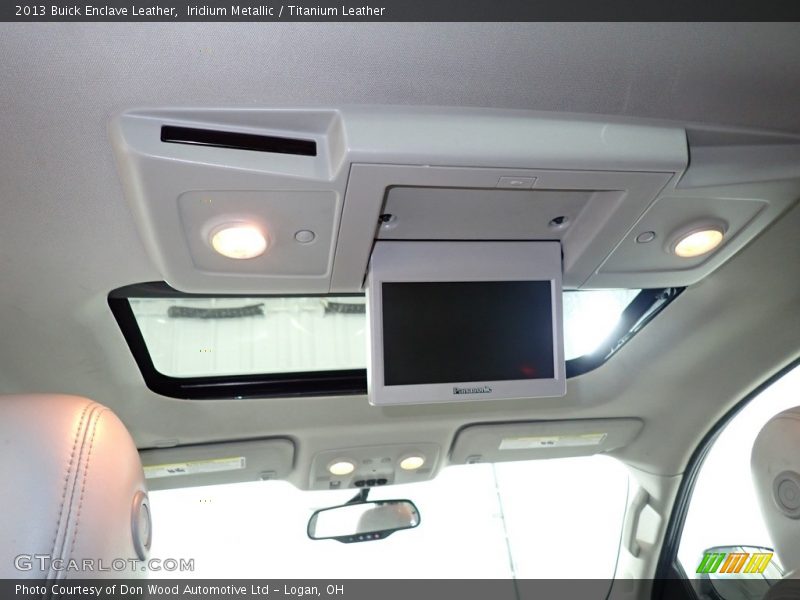 Iridium Metallic / Titanium Leather 2013 Buick Enclave Leather